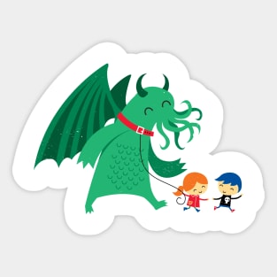 my lil cthulhu Sticker